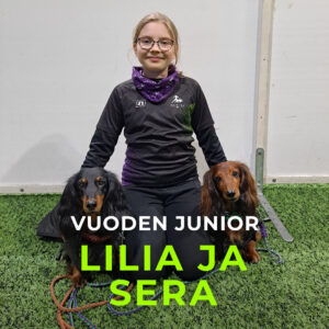 Agility Ry:n vuoden junior, Lilia ja Sera